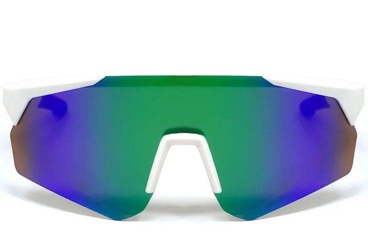 QY Pro2 Irregular Green Plastic Smart Sport Sunglasses #BS1611-0008