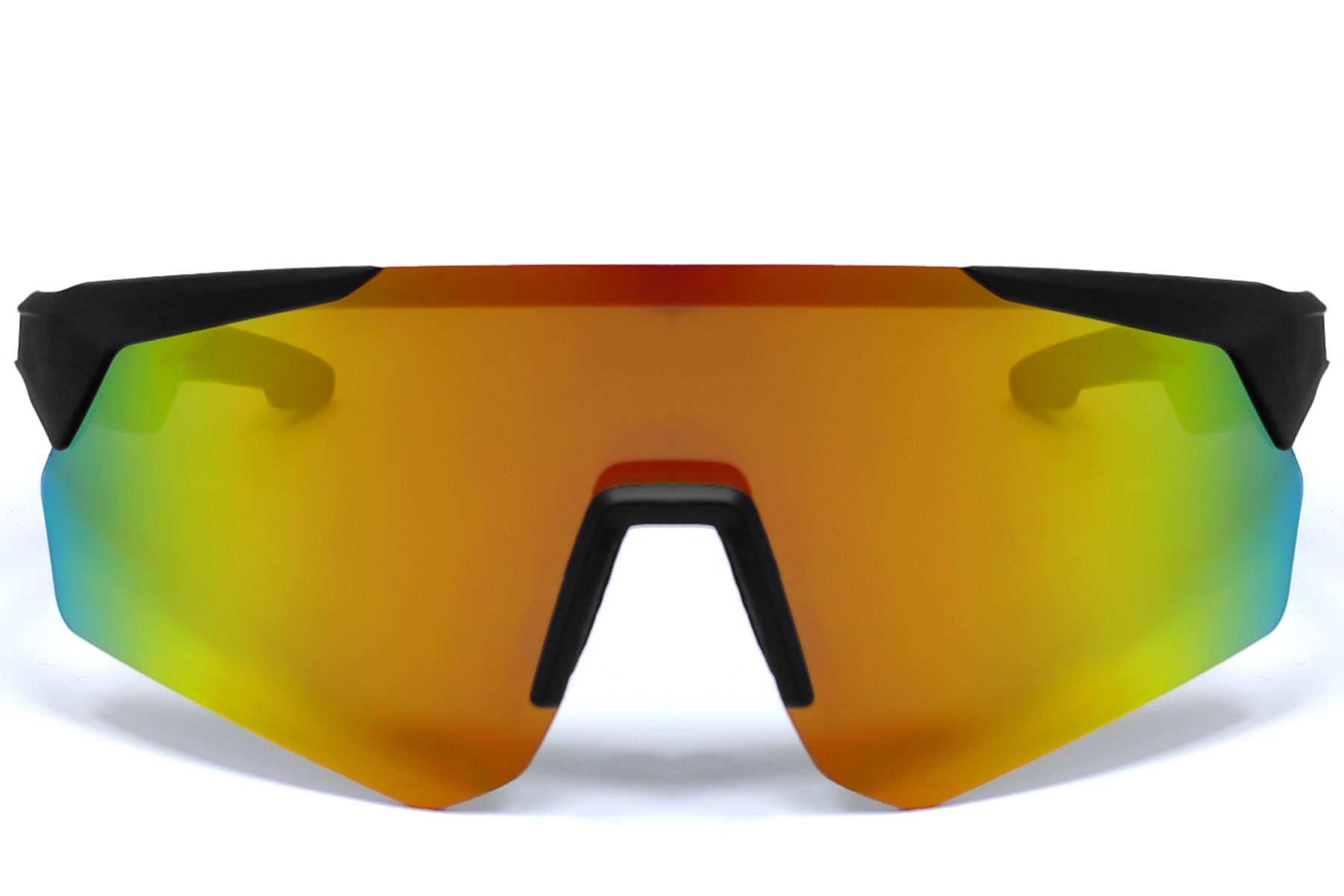 Lunettes de soleil connectées QY Pro2 en plastique orange irrégulier #BS1611-0009
