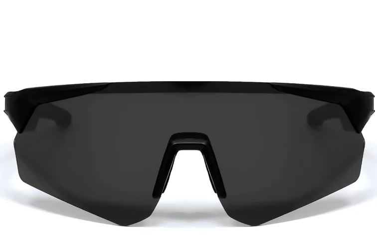 QY Pro2 Irregular Black Plastic Smart Sport Sunglasses #BS1611-0010