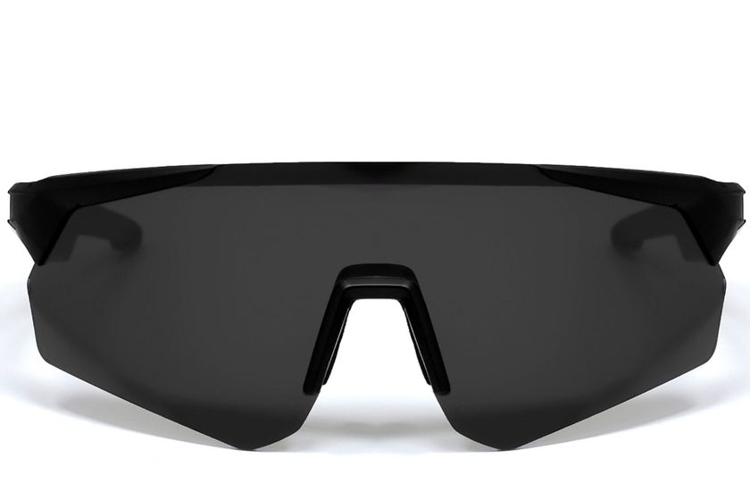 Gafas de sol deportivas inteligentes QY Pro2 de plástico negro irregular #BS1611-0010