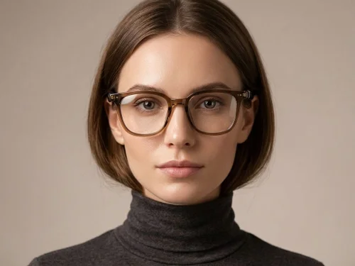 Lunettes photochromiques intelligentes rectangulaires en plastique marron GS07 #BS1611-0021
