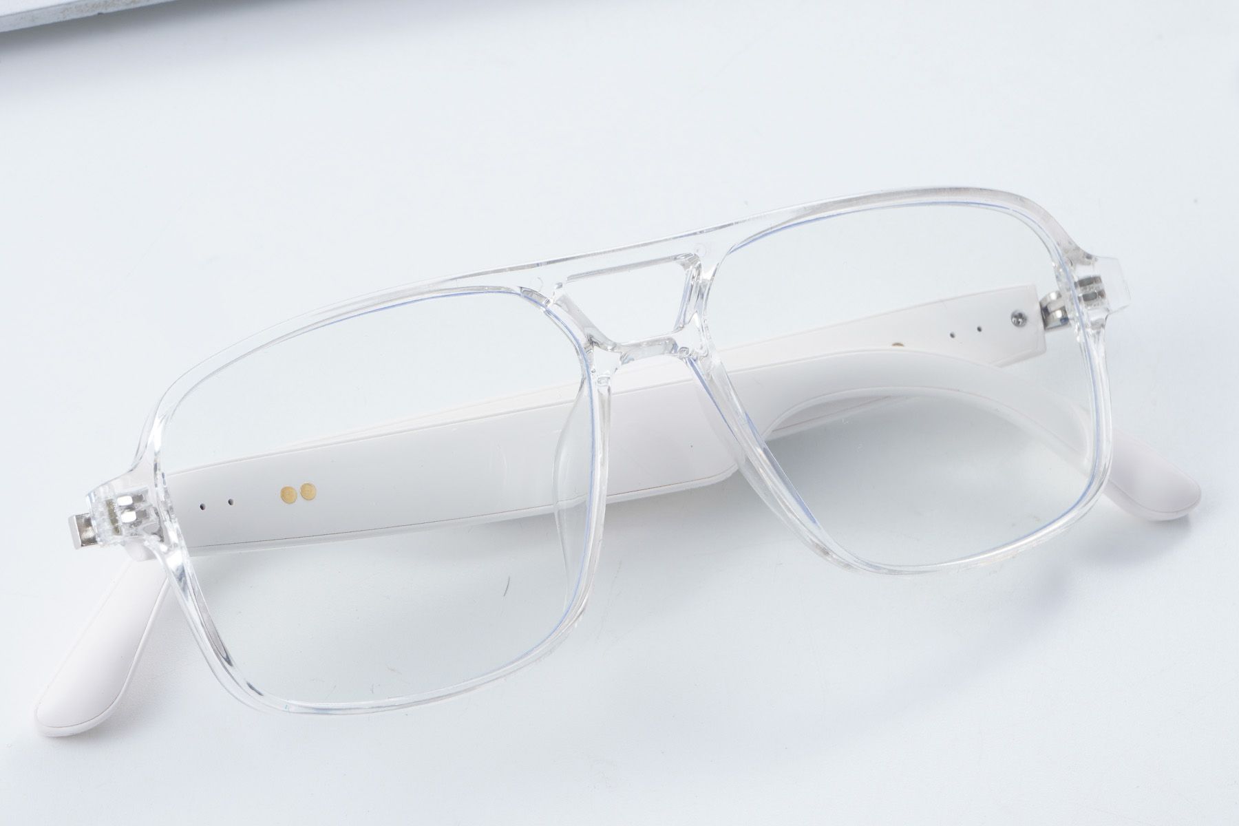GS10 Aviator Transparente Smart-Photochrombrille aus Kunststoff #BS1611-0028
