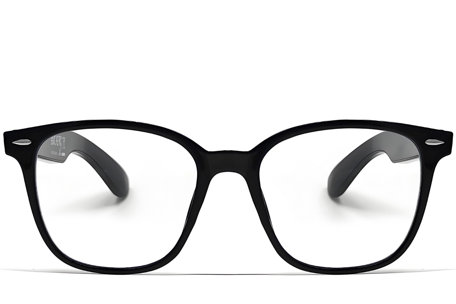 GT-35 Rectangular Black Plastic Smart Glasses #BS1611-0030