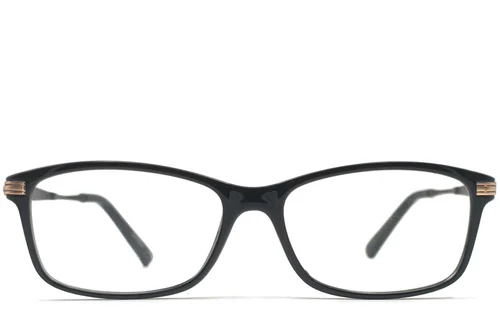 Lunettes rectangulaires noires TR90 #BS1620-0008