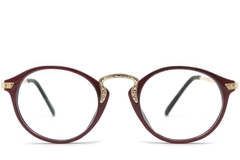 Gafas ovaladas rojas TR90 #BS1620-0012