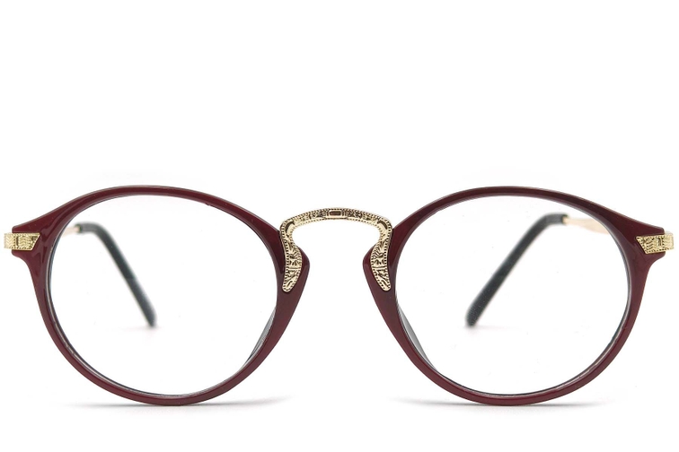 Oval Red TR90 Glasses #BS1620-0012