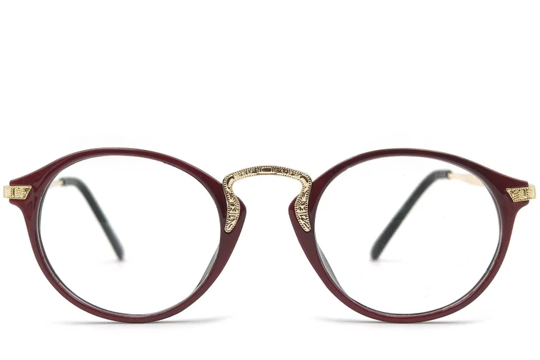 Oval Red TR90 Glasses #BS1620-0012