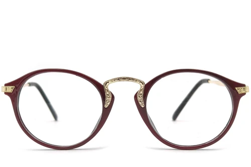 Oval Red TR90 Glasses #BS1620-0012