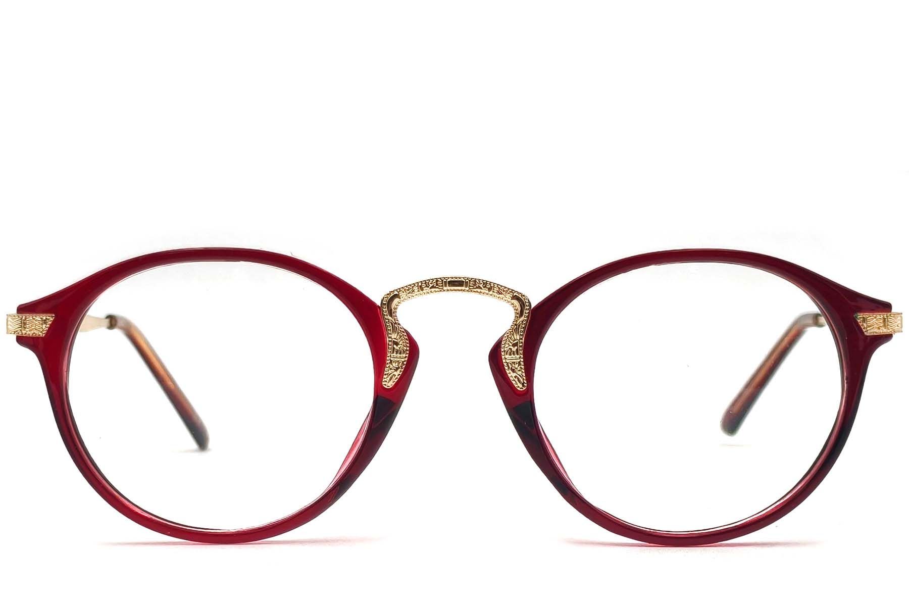 Oval Red TR90 Glasses #BS1620-0013