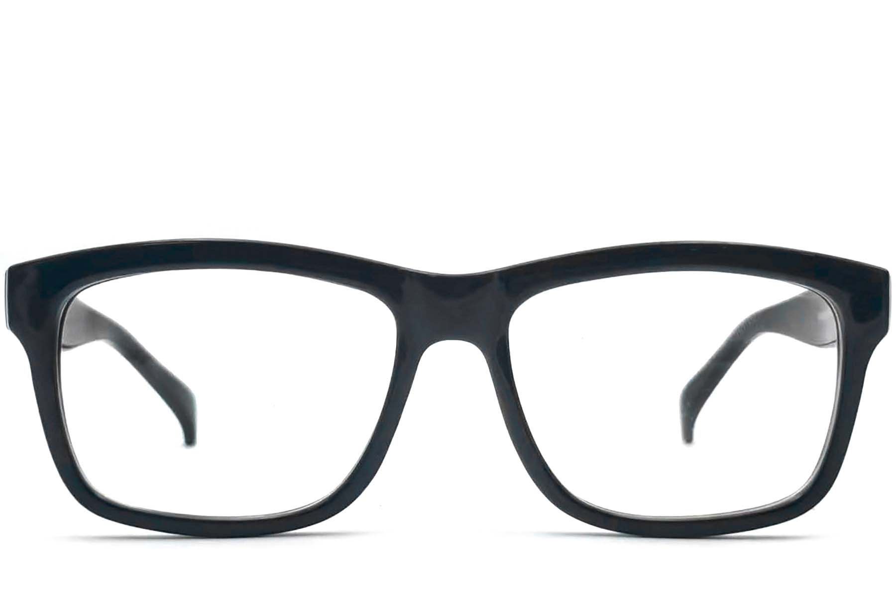 Rectangular Black TR90 Glasses #BS1620-0014