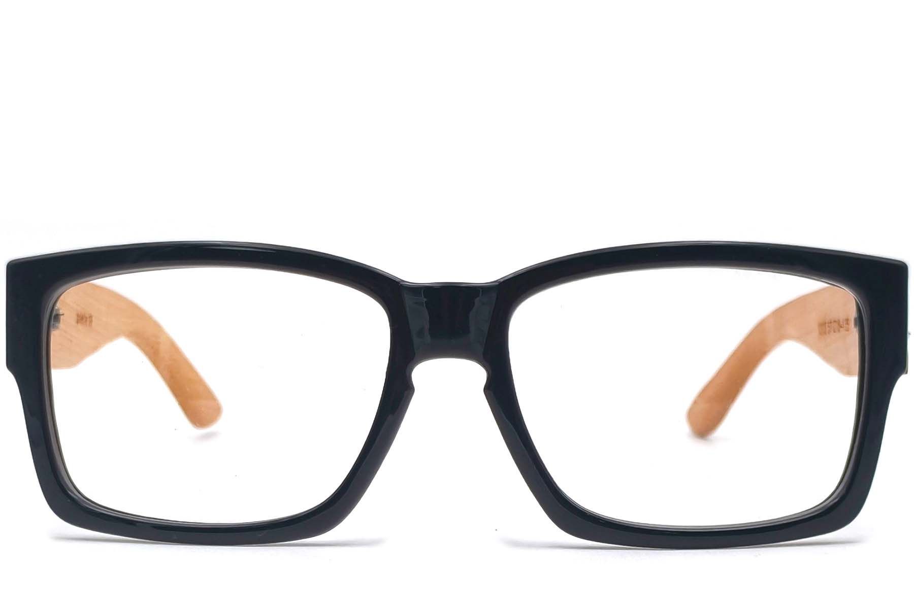 Rectangular Black TR90 Glasses #BS1620-0017