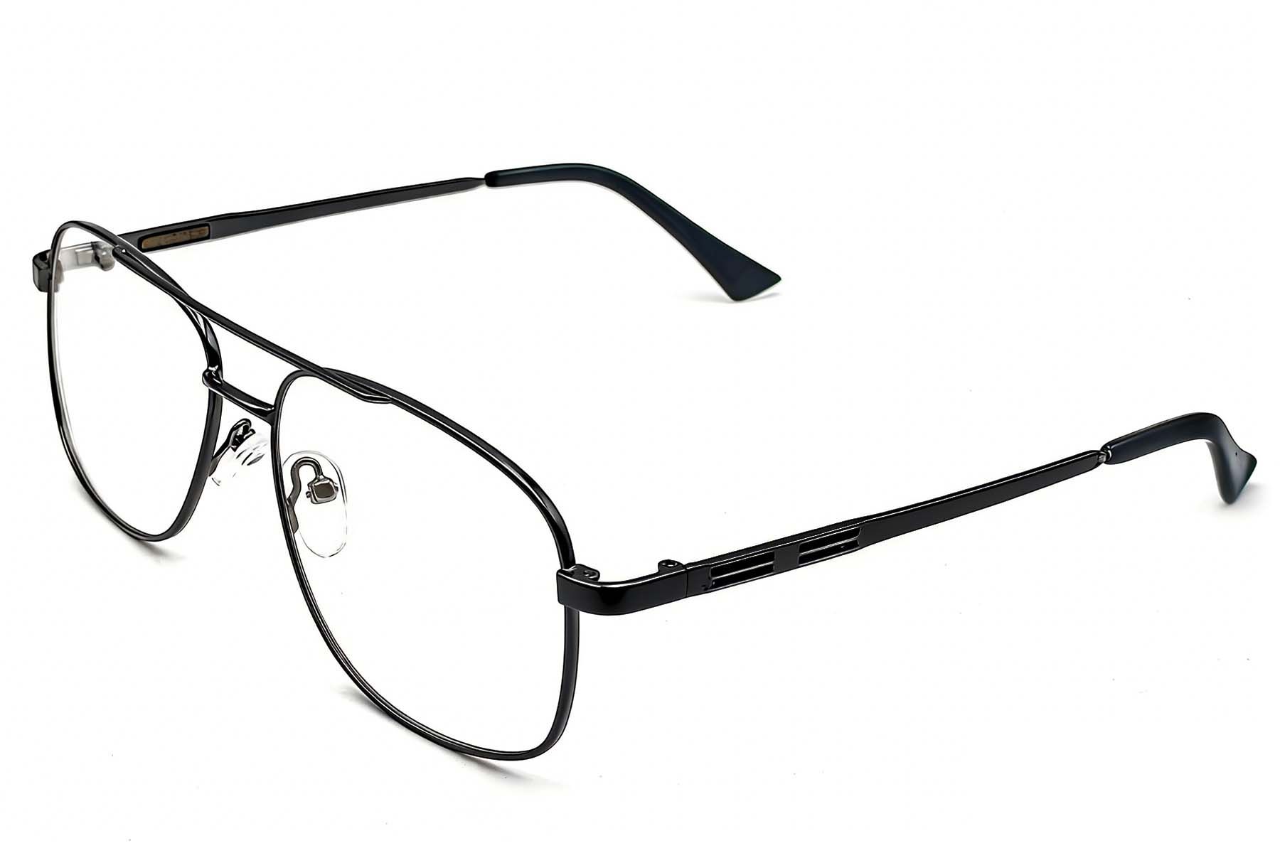 Lunettes aviateur en métal noir #BS1620-0064
