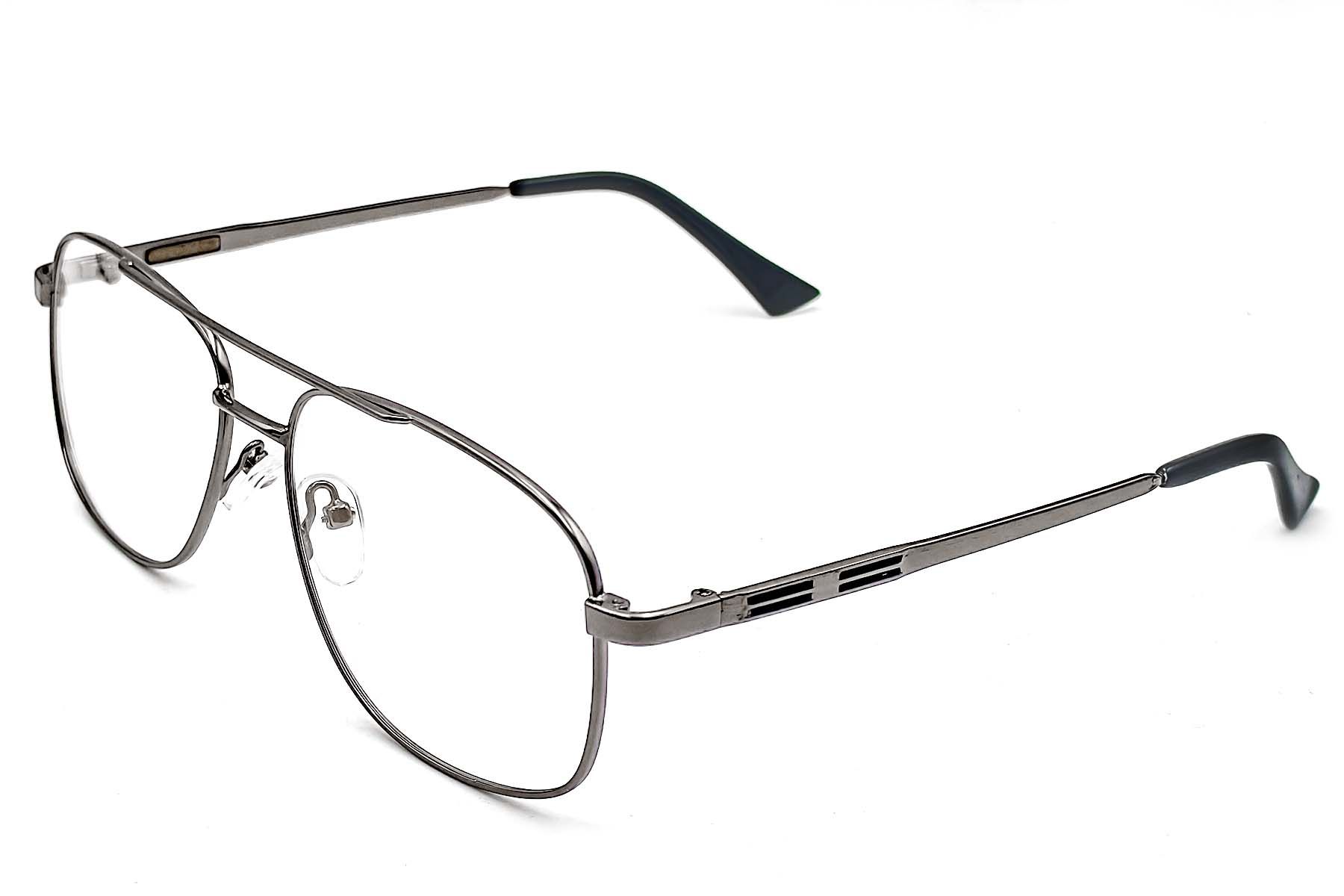Lunettes aviateur en métal gris #BS1620-0065