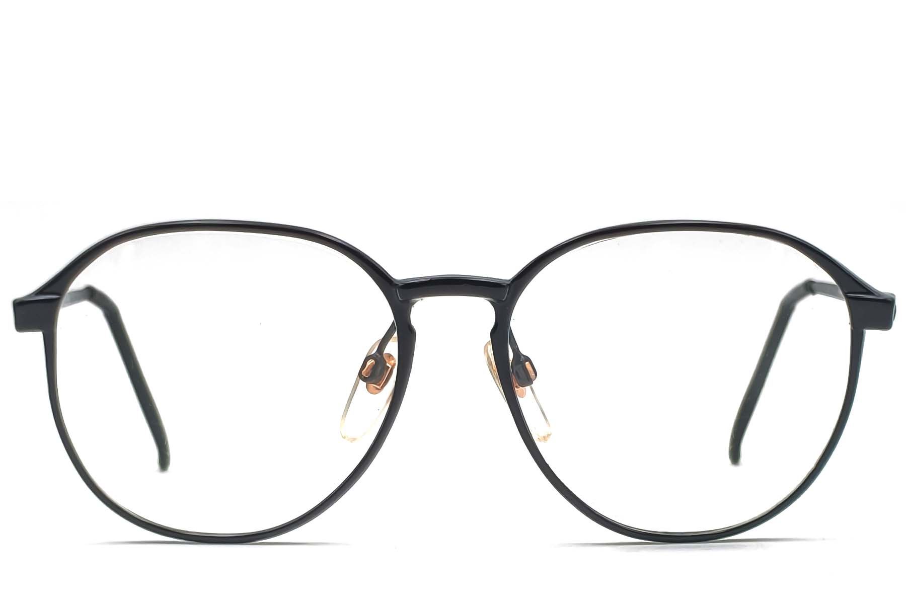 Lunettes ovales noires TR90 #BS1620-0075