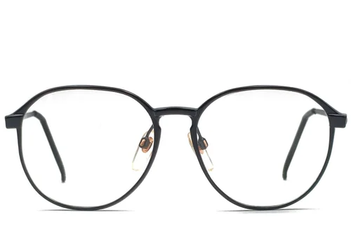Lunettes ovales noires TR90 #BS1620-0075
