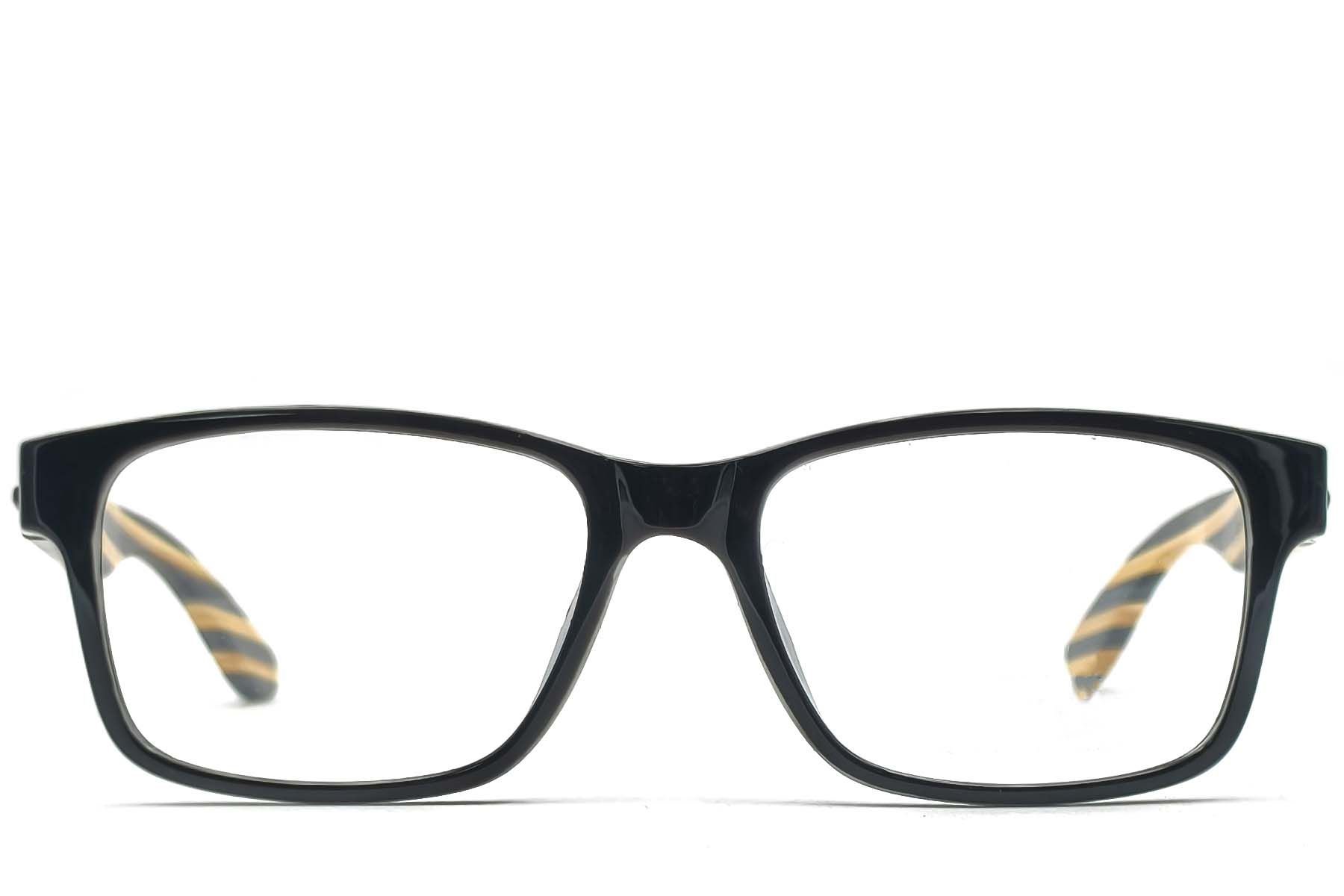 Lunettes rectangulaires noires TR90 #BS1620-0080