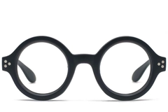 Lunettes rondes noires TR90 #BS1620-0081