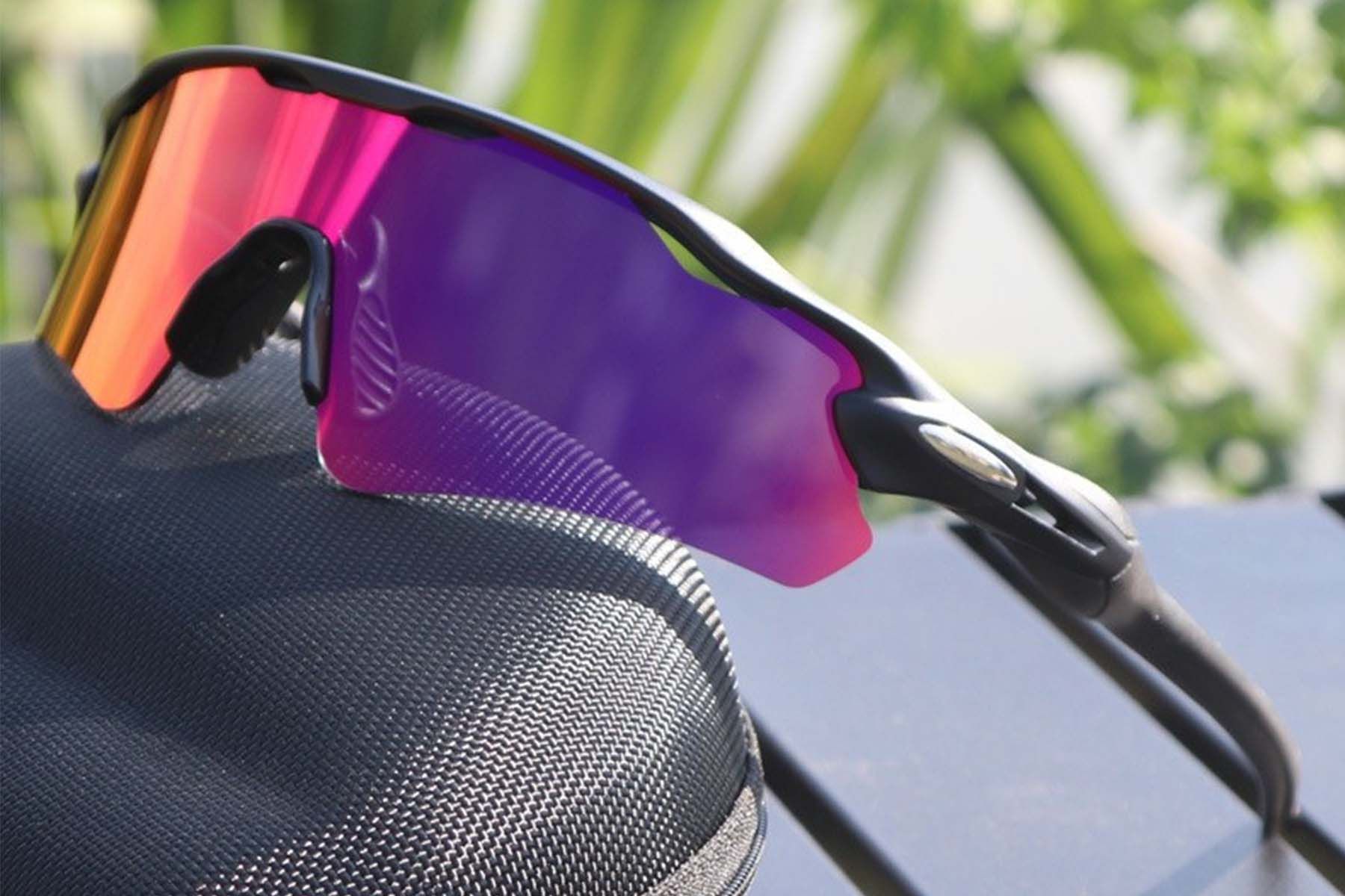 Rectangular Black TR90 Sunglasses #BS1725-0004