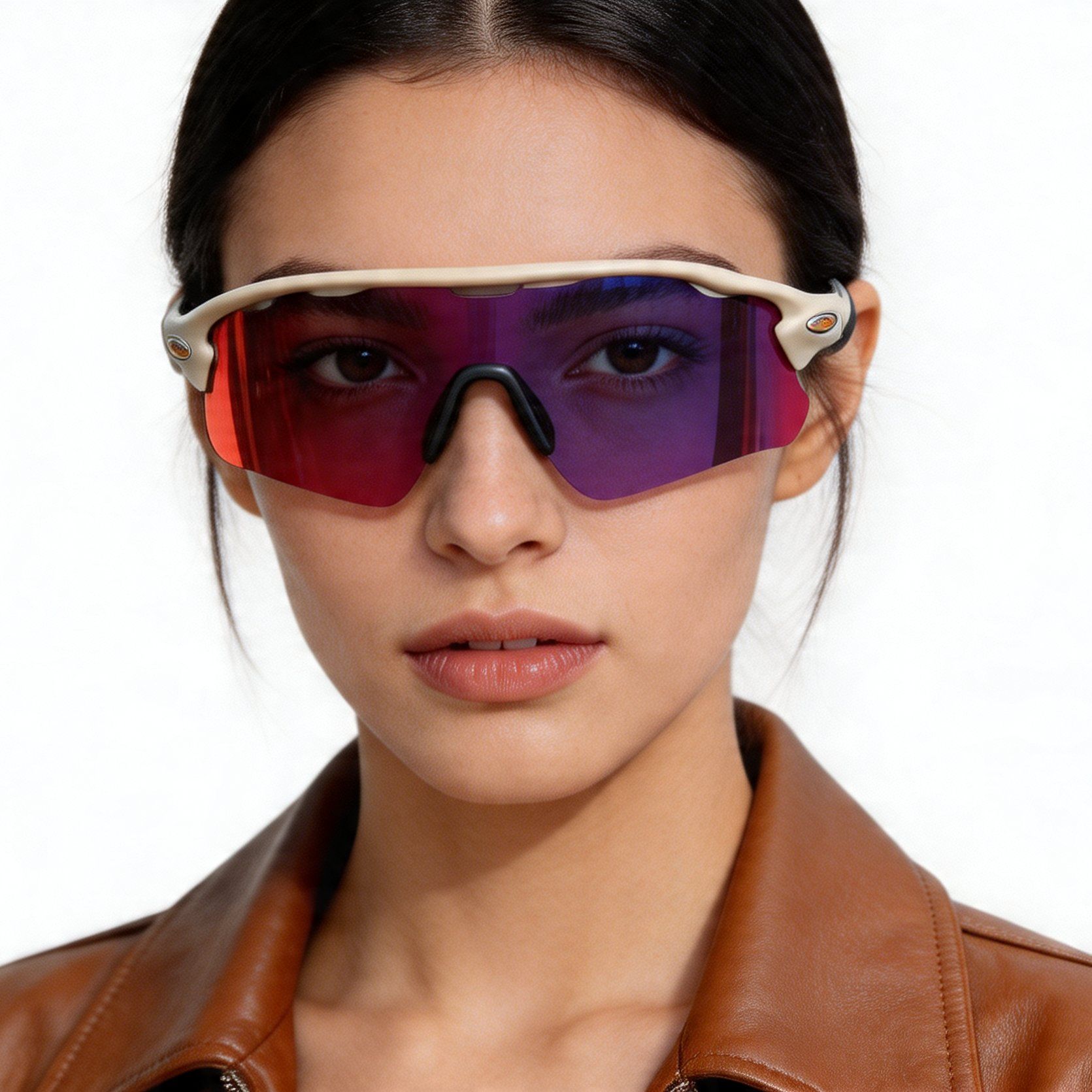 Rectangular Grey TR90 Sunglasses #BS1725-0024