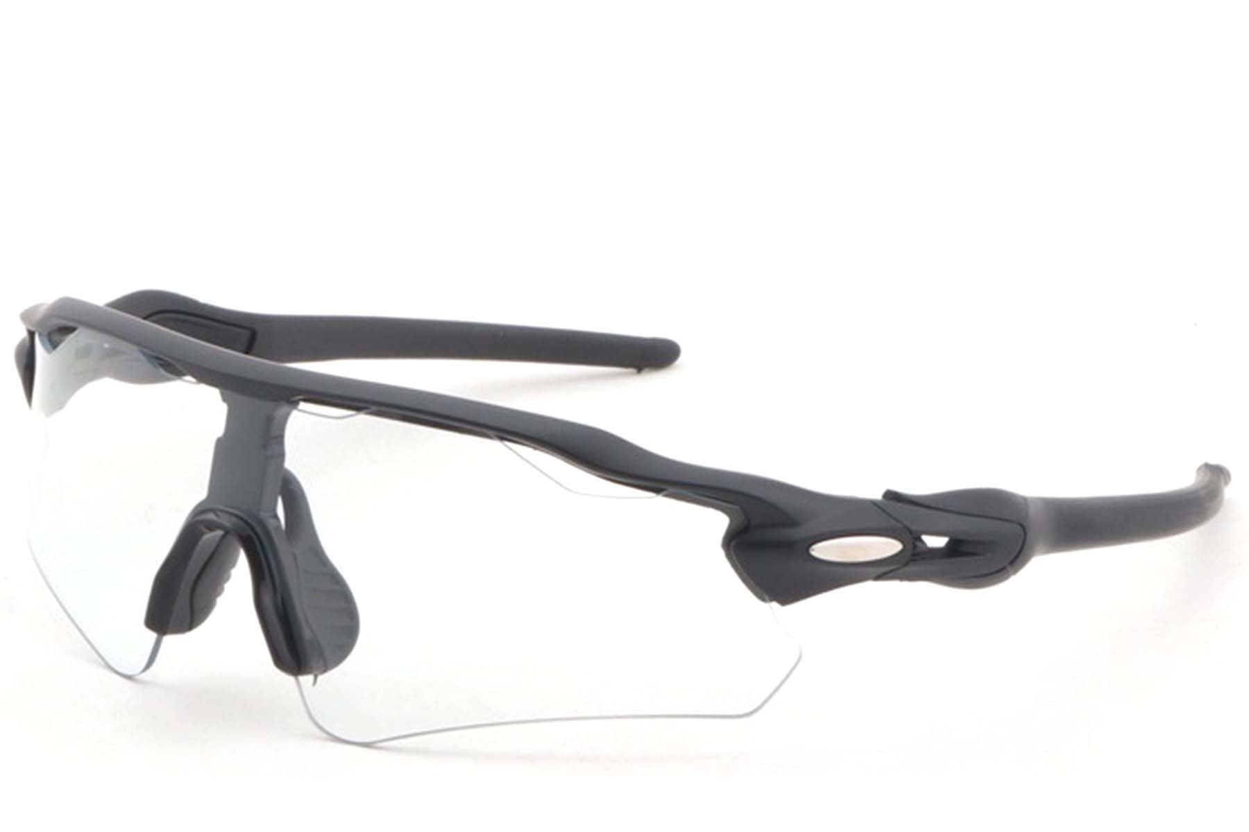 Rectangular Black TR90 Sunglasses #BS1725-0047