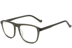Aviator Green Acetate Glasses #BS1902-0008