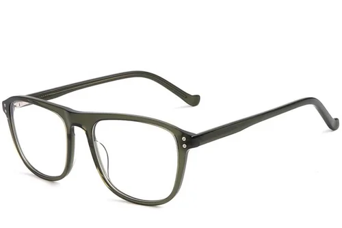 Lunettes aviateur en acétate vert #BS1902-0008
