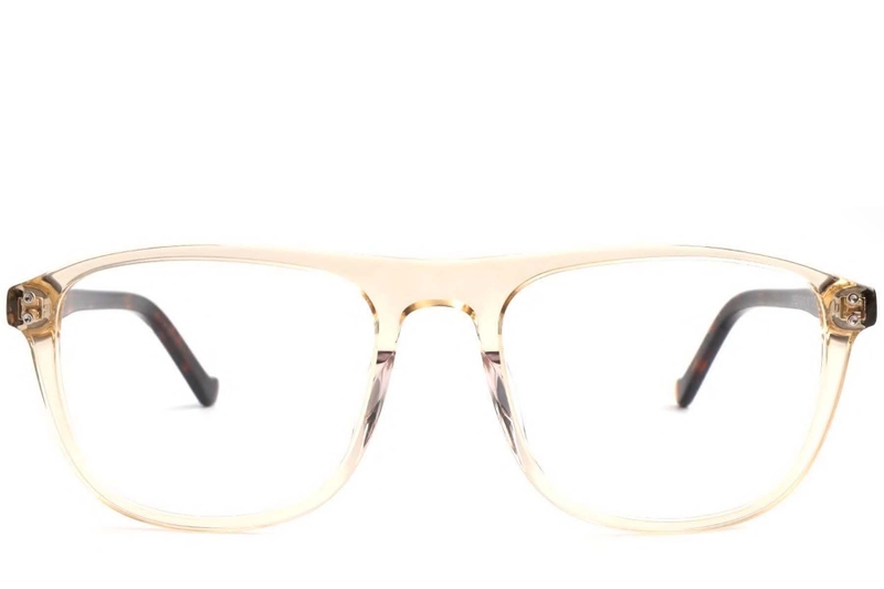 Aviator Yellow Acetate Glasses #BS1902-0009
