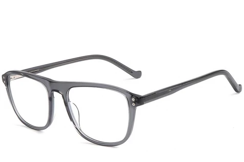 Aviator Grey Acetate Glasses #BS1902-0010