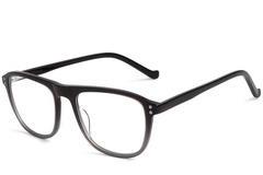 Aviator Grey Acetate Glasses #BS1902-0012