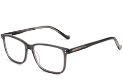Rectangular Grey Acetate Glasses #BS1902-0015
