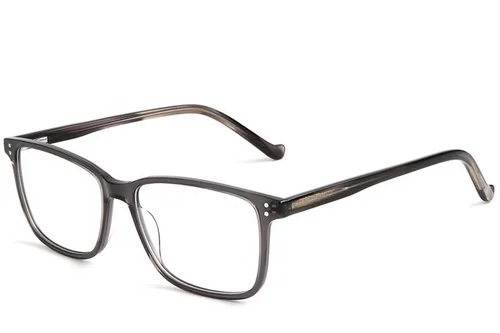 Bicchieri rettangolari in acetato grigio #BS1902-0015