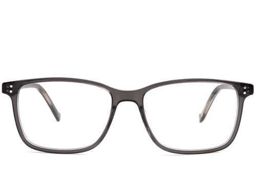 Rectangular Grey Acetate Glasses #BS1902-0015