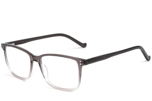 Gafas rectangulares de acetato gris #BS1902-0018