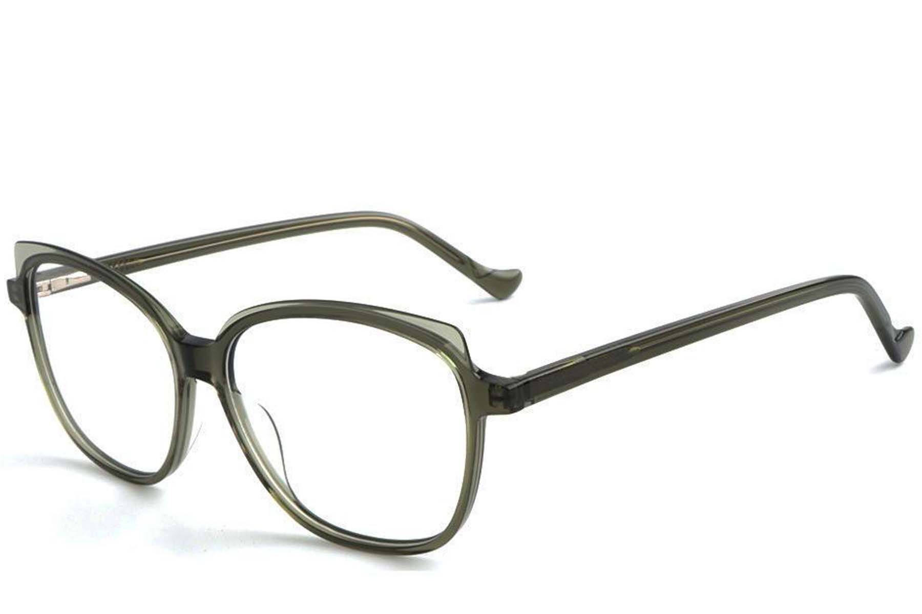 Butterfly Green Acetate Glasses #BS1902-0061