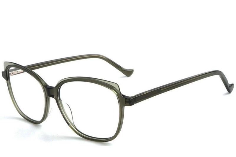 Butterfly Green Acetate Glasses #BS1902-0061