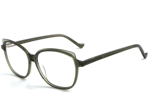 Lunettes en acétate vert papillon #BS1902-0061