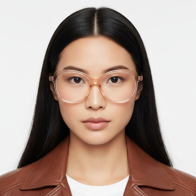 Butterfly Yellow Acetate Glasses #BS1902-0068
