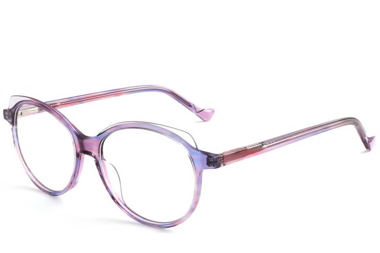 Lunettes papillon en acétate violet #BS1902-0071
