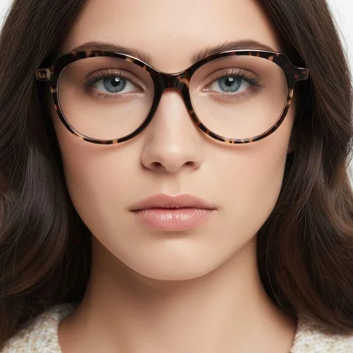 Lunettes en acétate écaille de tortue papillon #BS1902-0072