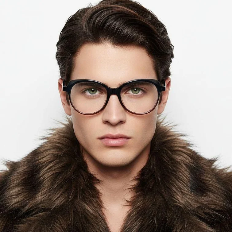 Butterfly Blue Acetate Glasses #BS1902-0073