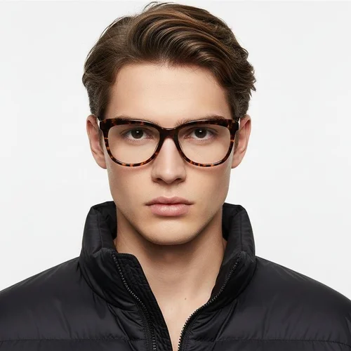 Lunettes en acétate écaille de tortue papillon #BS1902-0090