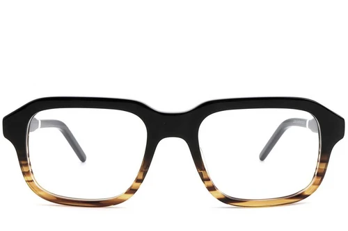 Rectangular Tortoiseshell Acetate Glasses #BS1902-0096