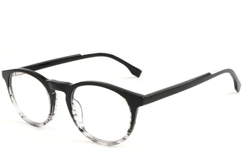 Oval Pattern Acetate Glasses #BS1902-0111