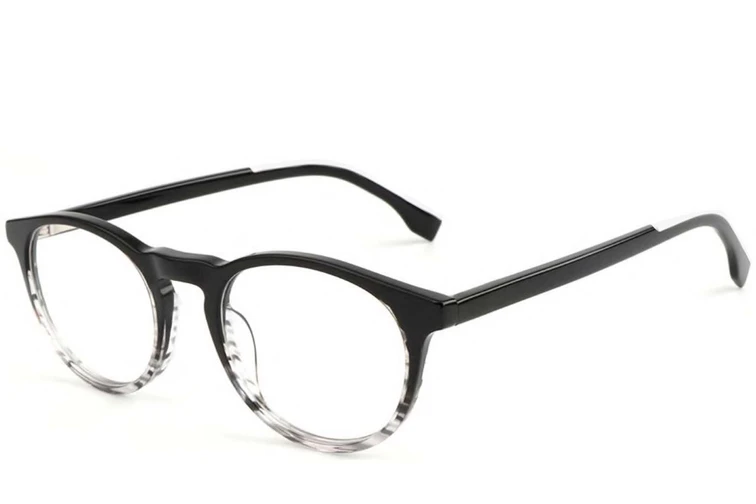 Gafas de acetato con patrón ovalado #BS1902-0111