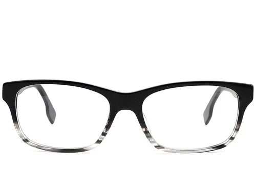 Rectangular Pattern Acetate Glasses #BS1902-0125