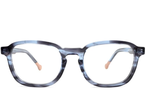 Rectangular Tortoiseshell Acetate Glasses #BS1902-0142
