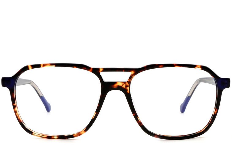 Gafas de aviador de acetato de carey # BS1902-0152