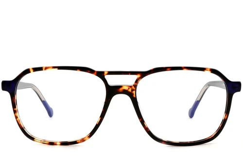 Aviator Tortoiseshell Acetate Glasses #BS1902-0152