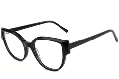 Butterfly Black Acetate Glasses #BS1902-0156