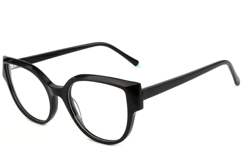 Butterfly Black Acetate Glasses #BS1902-0156